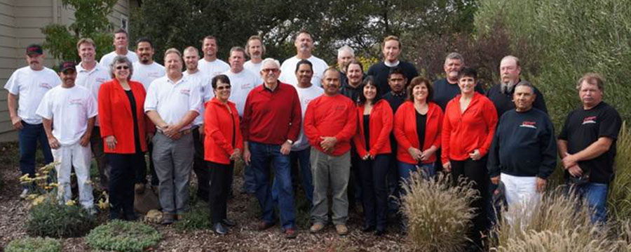 All staff at Eddinger