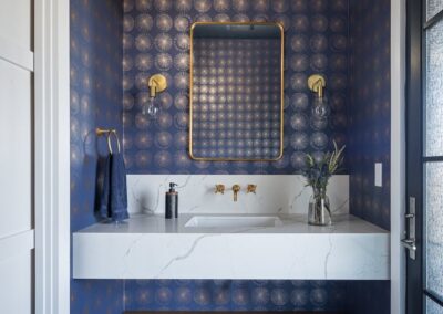 Radiant Dry Creek renovation powderroom